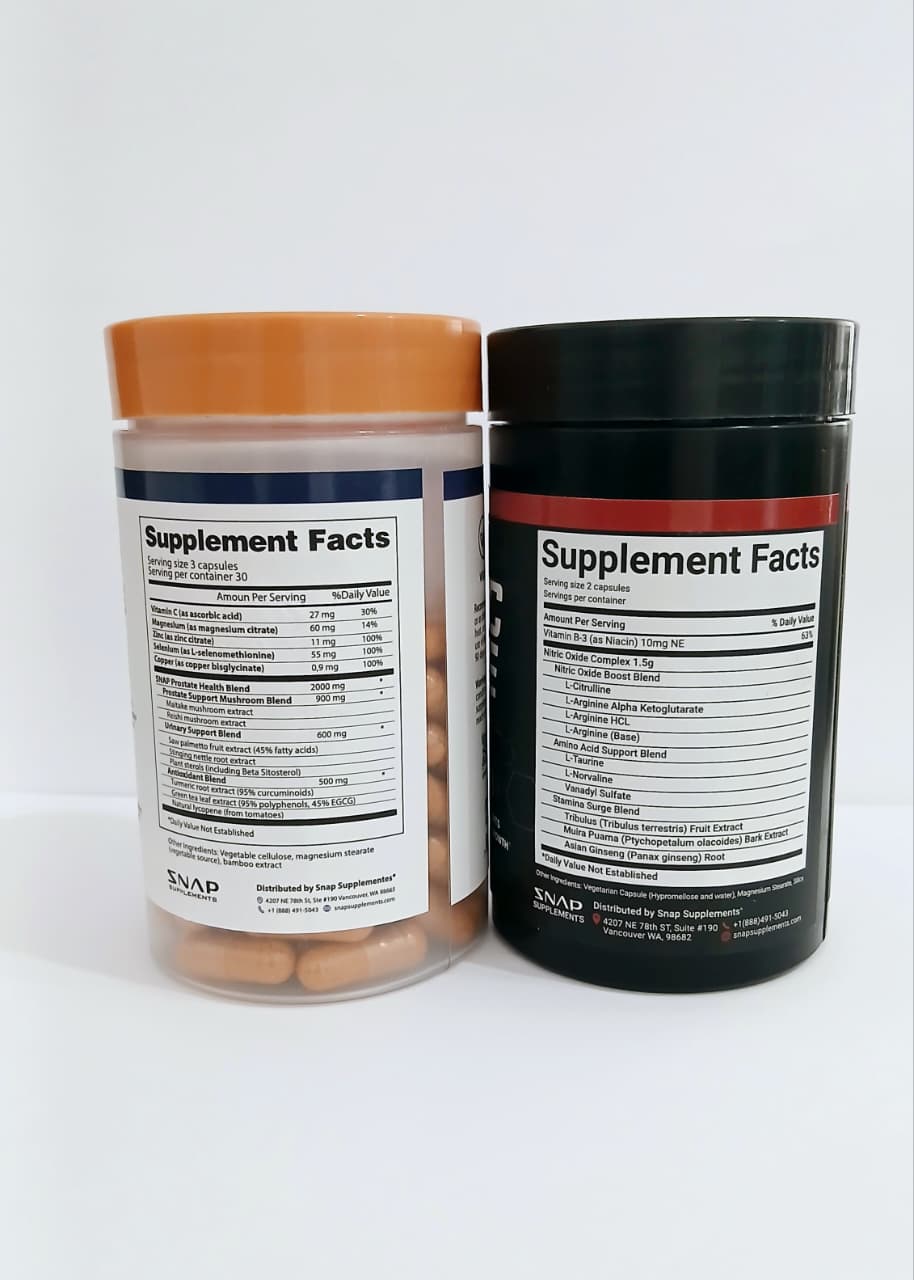Combo Prostate Health Nitric Oxide
